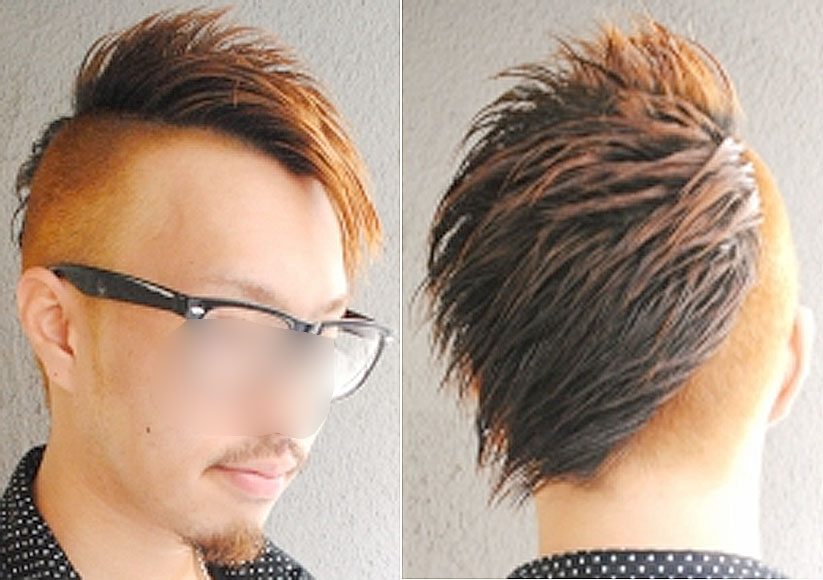 日本の髪型のアイデア 元のアシンメトリー 髪型 メンズ ロング